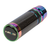Load image into Gallery viewer, NRG Slimboy Adjustable Shift Knob (M10X1.25) Nissan / Mazda / Toyota - Carbon Fiber / Neochrome