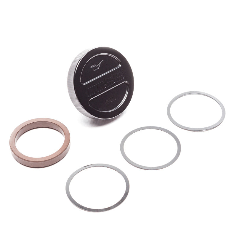 Cobb Subaru Oil Cap (Stealth Black) - Multiple Subaru Fitments