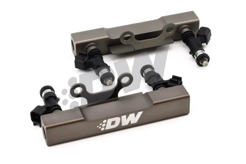 DeatschWerks 1000cc Fuel Injectors w/ Top Feed Fuel Rails - Subaru WRX 2002-2014 / STI 2007-2021 (+Multiple Fitments)