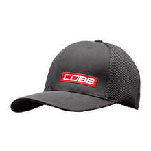 Load image into Gallery viewer, Cobb Tuning FlexFit Ultrafibre Airmesh Cobb Cap Red Bar - Small / Medium