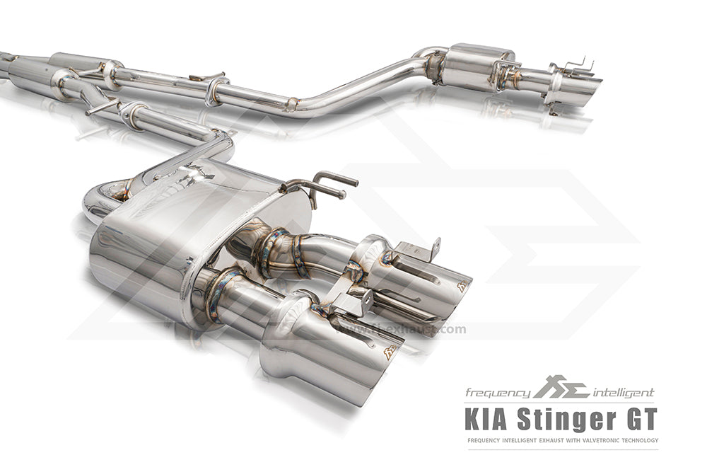 FI Exhaust Valvetronic Cat-Back System - Kia Stinger GT 2018+