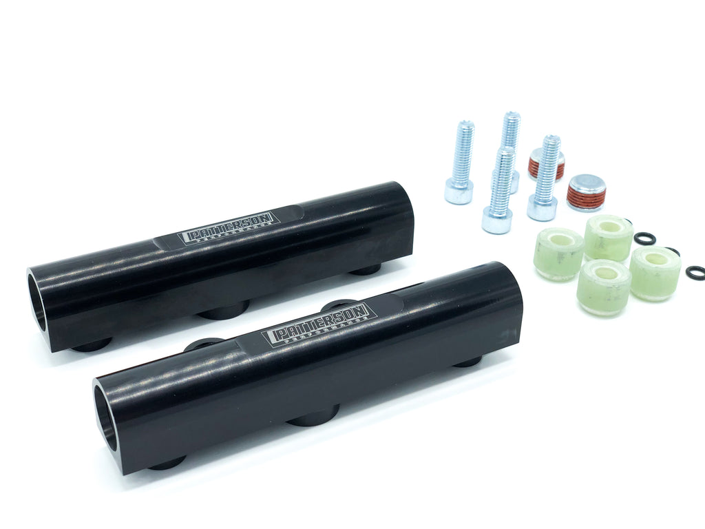 Patterson Performance Billet Top Feed Fuel Rails - Subaru WRX 2002-2014 / 2007+ STI (+Multiple Subaru Fitments)