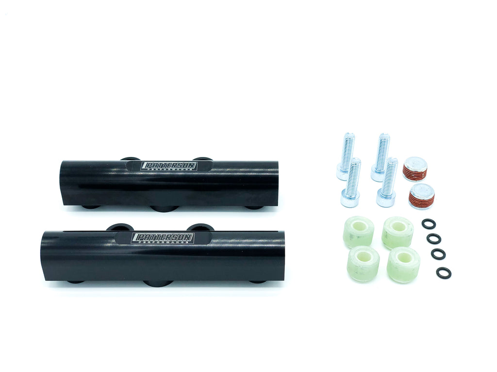 Patterson Performance Billet Top Feed Fuel Rails - Subaru WRX 2002-2014 / 2007+ STI (+Multiple Subaru Fitments)
