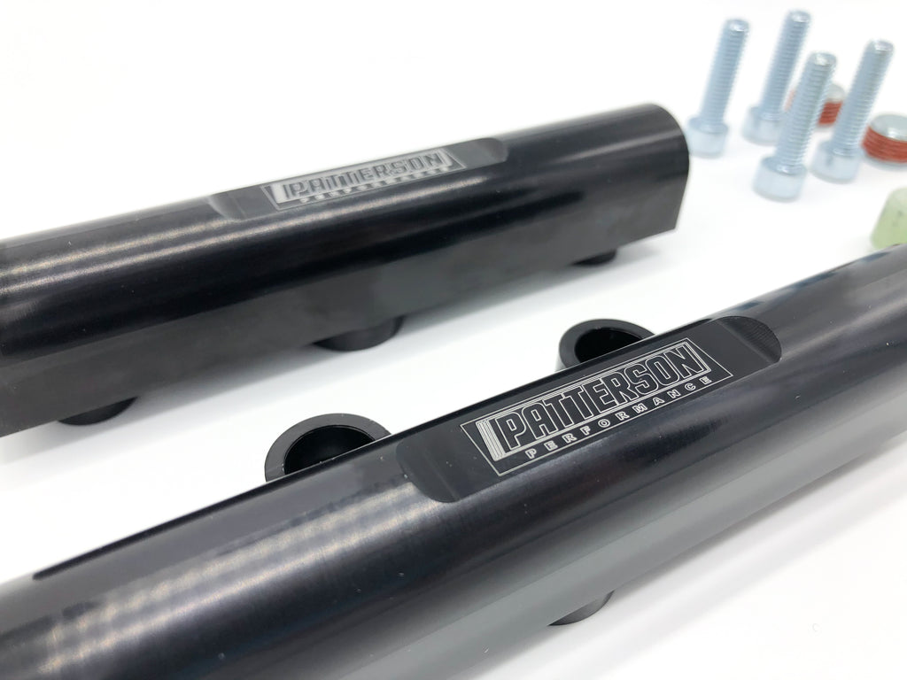 Patterson Performance Billet Top Feed Fuel Rails - Subaru WRX 2002-2014 / 2007+ STI (+Multiple Subaru Fitments)