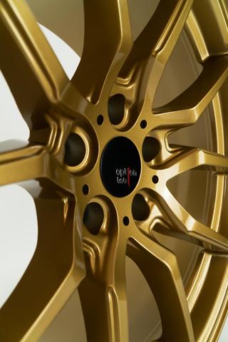 Option Lab R716 Top Secret Gold Wheel Patterson Performance Parts