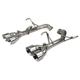 FactionFab Axle Back Exhaust w/ Polished Tips - Subaru WRX (Sedan) 2011-2014 / STi (Sedan) 2011-2014