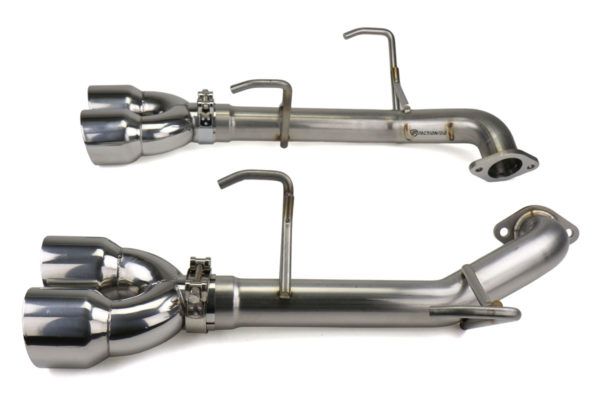 FactionFab Axle Back Exhaust w/ Polished Tips - Subaru WRX (Sedan) 2011-2014 / STi (Sedan) 2011-2014