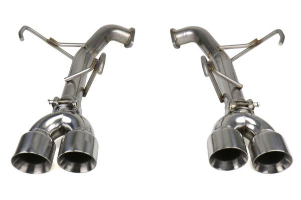 FactionFab Axle Back Exhaust w/ Polished Tips - Subaru WRX (Sedan) 2011-2014 / STi (Sedan) 2011-2014