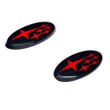 Load image into Gallery viewer, Front & Rear Gloss Emblem Kit - Subaru WRX 2011-2024 / STI 2011-2021