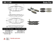Load image into Gallery viewer, Stoptech Sport Rear Brake Pads - Subaru WRX 2008-2020 (+Multiple Fitments)
