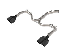Load image into Gallery viewer, aFe 3in-2.5in 304 SS Axle-Back Exhaust w/ Carbon Fiber Tips - Kia Forte GT 1.6L 2022-2024