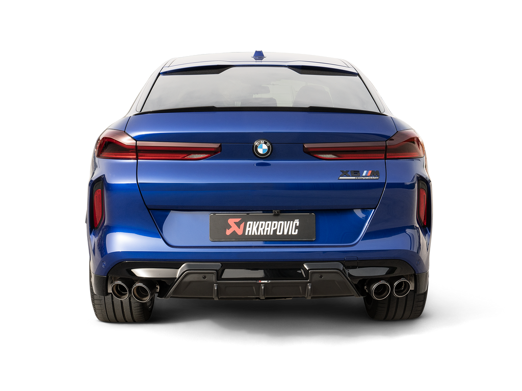 Akrapovic Titanium Slip-On Line Exhaust - BMW X5M / X6M (F95/F96; LCI) 2024+