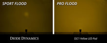 Load image into Gallery viewer, Diode Dynamics SSC1 Yellow Flood Sport Flush Mount ABL LED Pod (Single) - Universal Fitment