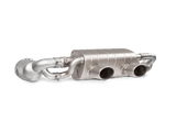 Akrapovic SS Link Pipe Set w/ Cats - Porsche 911 Carrera S/4/4S/GTS (991.2) 2017-2019