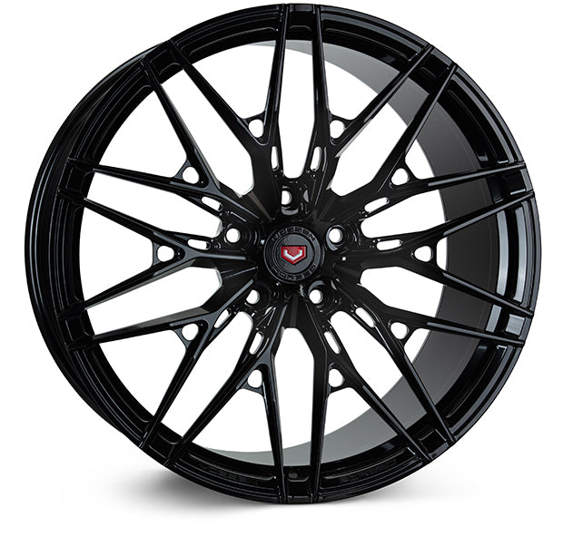 Vossen S21-02 Forged Gloss Black Wheel -5x112 21x10 +20 - BMW M8 Front Fitment