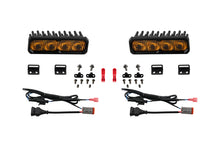 Load image into Gallery viewer, Diode Dynamics SS6 Yellow SAE Fog/Wide Max LED Fog Light Kit - Toyota Sequoia 2023-2026 / Tundra 2022-2026