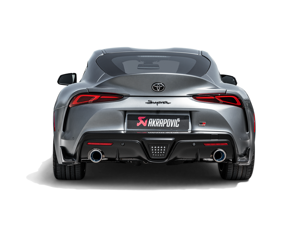 Akrapovic Titanium Slip-On Line Exhaust - Toyota Supra (A90) 2020+