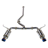 REMARK 2022+ Subaru WRX (VB) Catback Exhaust - Dual R1 Spec Burnt Stainless (Non-Resonated)