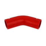 Mishimoto 4in. 45 Degree Silicone Coupler - Red