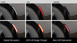 Diode Dynamics 15-21 Dodge Charger LED Sidemarkers for - Smoked (set)