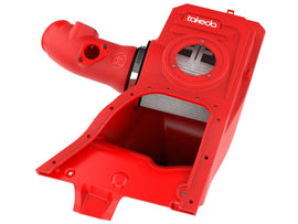 aFe Takeda Momentum Red Edition Cold Air Intake System w/ Pro DRY S Filter - Honda Civic Type R 2023-2025