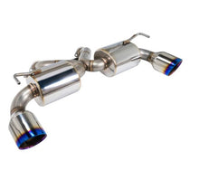 Load image into Gallery viewer, Remark Nissan 370Z V2 Y-Back Axle Back Exhaust w/Burnt Stainless Steel Double Wall Tip + Center Pipe