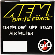 Load image into Gallery viewer, AEM Dryflow 4in. X 9in. Round Tapered Air Filter