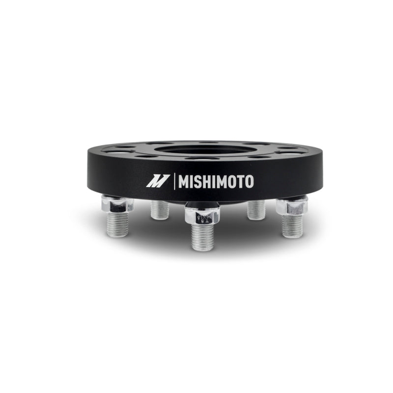 Mishimoto Black 25mm Wheel Spacers [5x120 - 64.1 CB - M14 x1.5] - Acura / Honda / Tesla