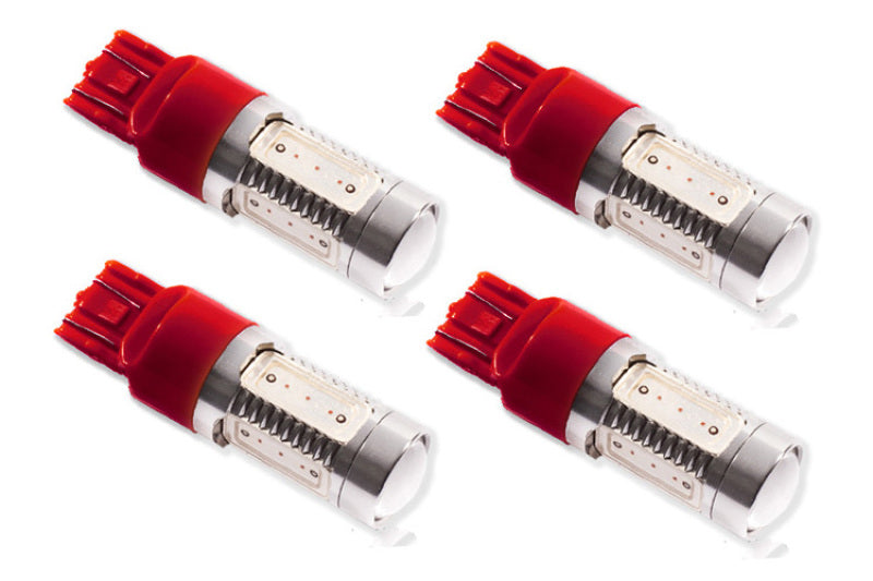 Diode Dynamics 7440/7443 HP11 Tail Light LED Bulbs [Red; Set of 4] - Universal