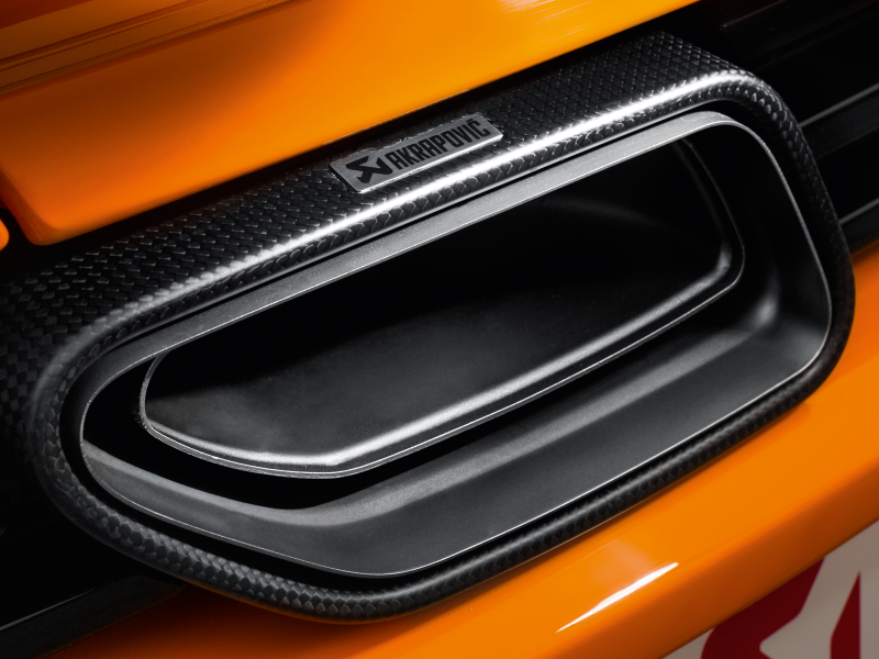 Akrapovic Titanium Slip-On Line Exhaust w/ Carbon Tips - McLaren MP4-12C/12C Spyder 2012-2014