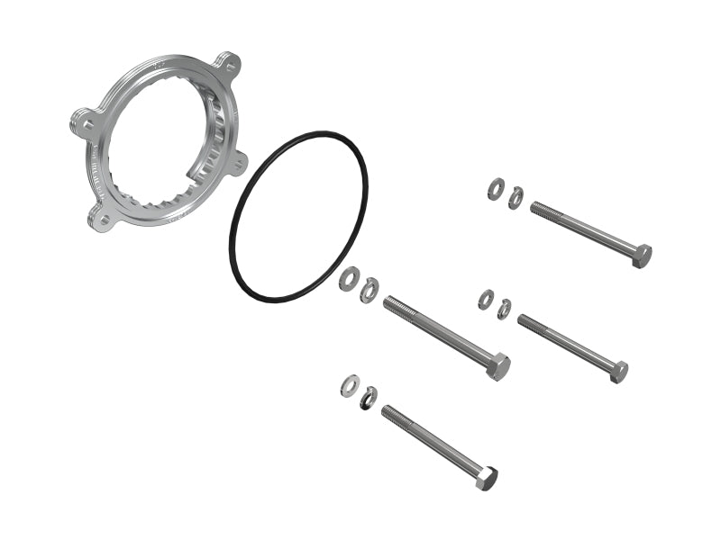 aFe Silver Bullet Throttle Body Spacer Kit - Ford Super Duty 6.8L/7.3L 2023-2026