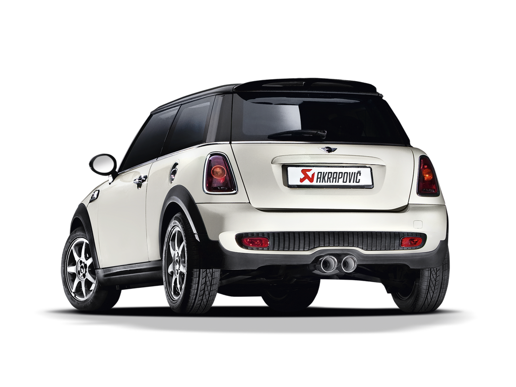 Akrapovic Evolution Line Cat Back (SS) w/ Carbon Tips - Mini Cooper S (R56) 2007-2014