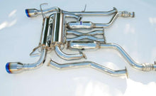 Load image into Gallery viewer, Invidia 03-08 Infiniti FX35/45 Gemini Single Layer Titanium Tip Cat-back Exhaust