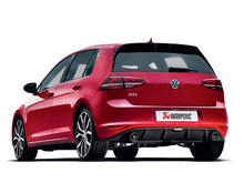 Load image into Gallery viewer, Akrapovic Titanium Slip-On Line Exhaust w/ Carbon Tips - Volkswagen Golf GTI (Mk7) 2015-2017