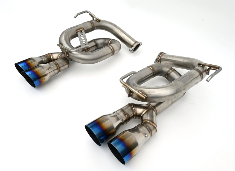 Invidia Twin Loop 3.5" Single Layer Titanium Tip Axleback Exhaust - Subaru WRX (VB) 2022+