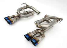 Load image into Gallery viewer, Invidia Twin Loop 3.5" Single Layer Titanium Tip Axleback Exhaust - Subaru WRX (VB) 2022+