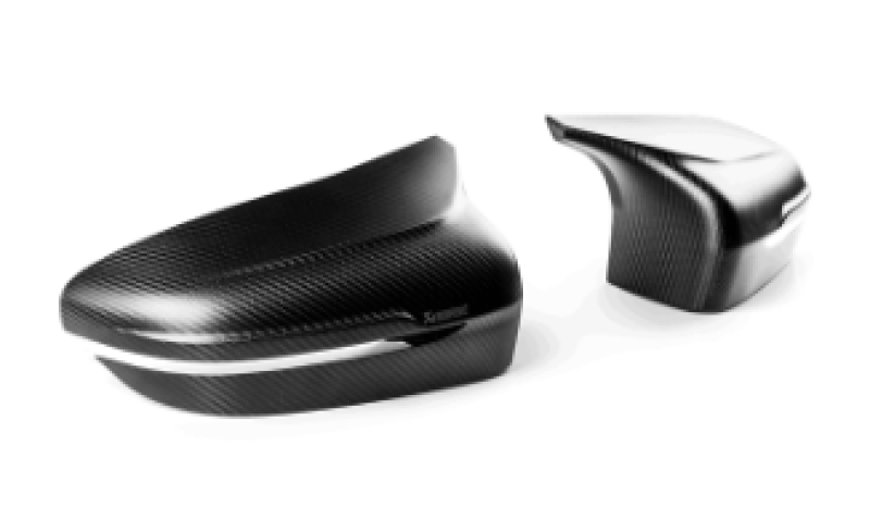 Akrapovic Matte Carbon Fiber Mirror Cap Set - BMW M5 (F90) 2018-2023 / BMW M8 (F91/F92/F93) 2020+