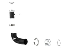Load image into Gallery viewer, aFe BladeRunner 2-1/2 IN Aluminum Hot Charge Pipe Black - Kia Stinger 2.5T 2022-2023