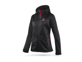 Akrapovic Womens Corpo Softshell Jacket Black - L