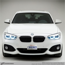 Load image into Gallery viewer, Carbonio No-Drill Front License Plate Mount - BMW 1-Series 2004-2024