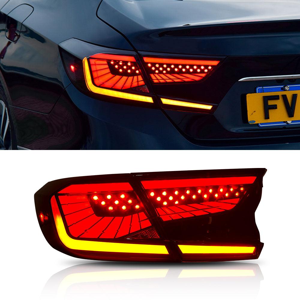 Invoke Concepts Smoked LED Tail Lights V3 - Honda Accord 2018-2022