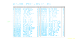 Subaru OEM Master Gasket and Seal Kit - Subaru WRX 2009-2014