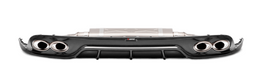 Akrapovic High Gloss Carbon Fiber Rear Diffuser - Porsche 911 Turbo/Turbo S (991.2) 2017-2019