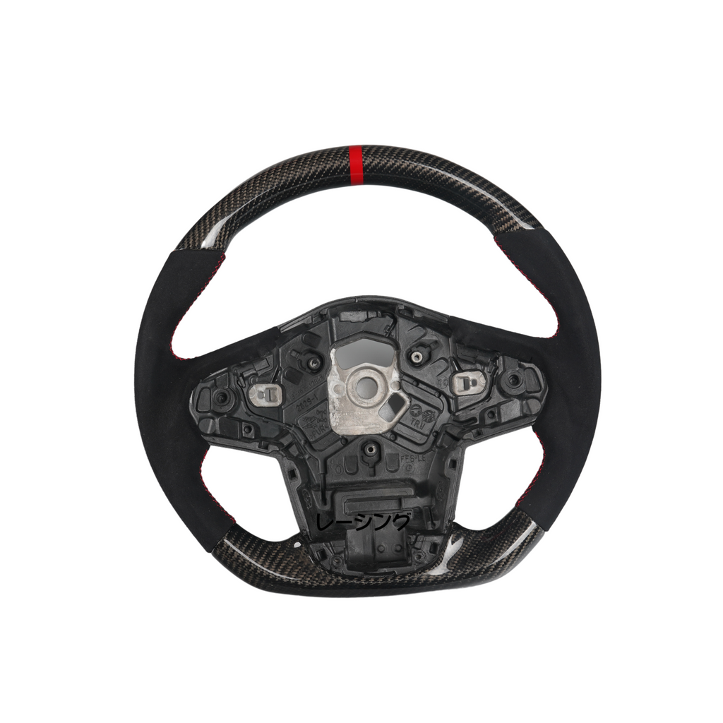 Racing Art Carbon Fiber Steering Wheel - Toyota Supra MKV 2020+