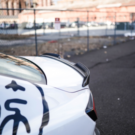 JDMuscle OEM STi Style Carbon Fiber Duck Bill - Subaru WRX 2022-2025