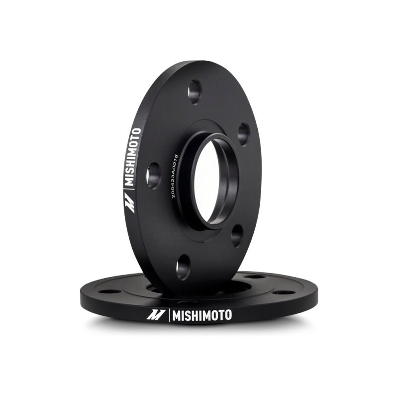 Mishimoto Black 15mm Wheel Spacers [5x120 - 64.1 CB - M14 x1.5] - Acura / Honda / Tesla