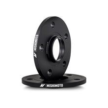 Load image into Gallery viewer, Mishimoto Black 15mm Wheel Spacers [5x120 - 64.1 CB - M14 x1.5] - Acura / Honda / Tesla