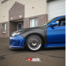 Load image into Gallery viewer, JDMuscle Tanso Carbon Fiber CS Style Side Skirt - Subaru WRX / STi 2008-2014