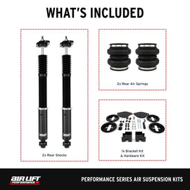 Air Lift Performance Rear Air Strut Kit - Dodge Charger 2011-2023 / Challenger 2015-2023