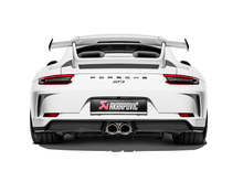 Load image into Gallery viewer, Akrapovic Titanium Slip-On Race Line Exhaust w/ Tips &amp; Carbon Fiber Diffuser - Porsche 911 GT3 (991.2) 2018-2019